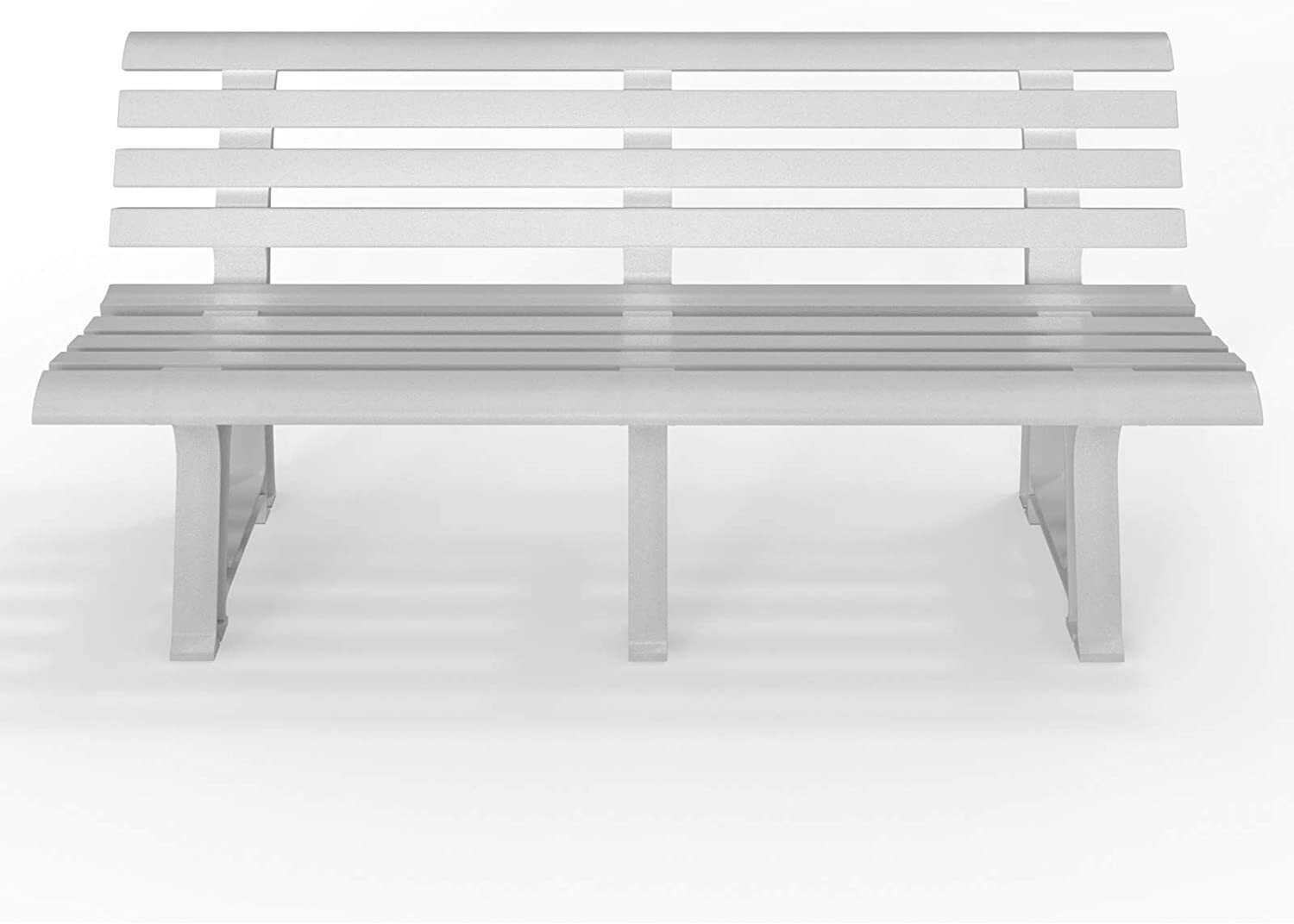 Orchidea 3 Seater Garden Bench White