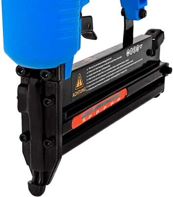 Compressed Air Nailer and Stapler for Woodworking, Pneumatic Stapler, High-Performance Nail Gun for Construction and DIY Projects