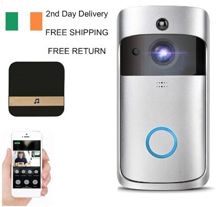 Smart Wifi Video Doorbell Intercom PIR Detection ,Camera Night Vision, Cloud Storage