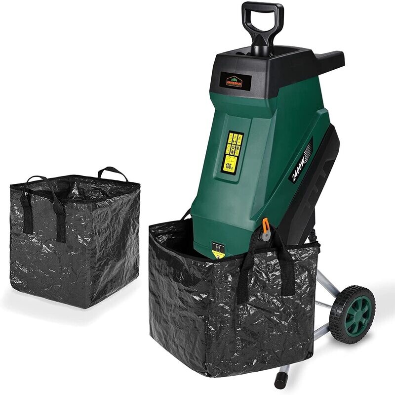 Blade shredder 2400 W electric max