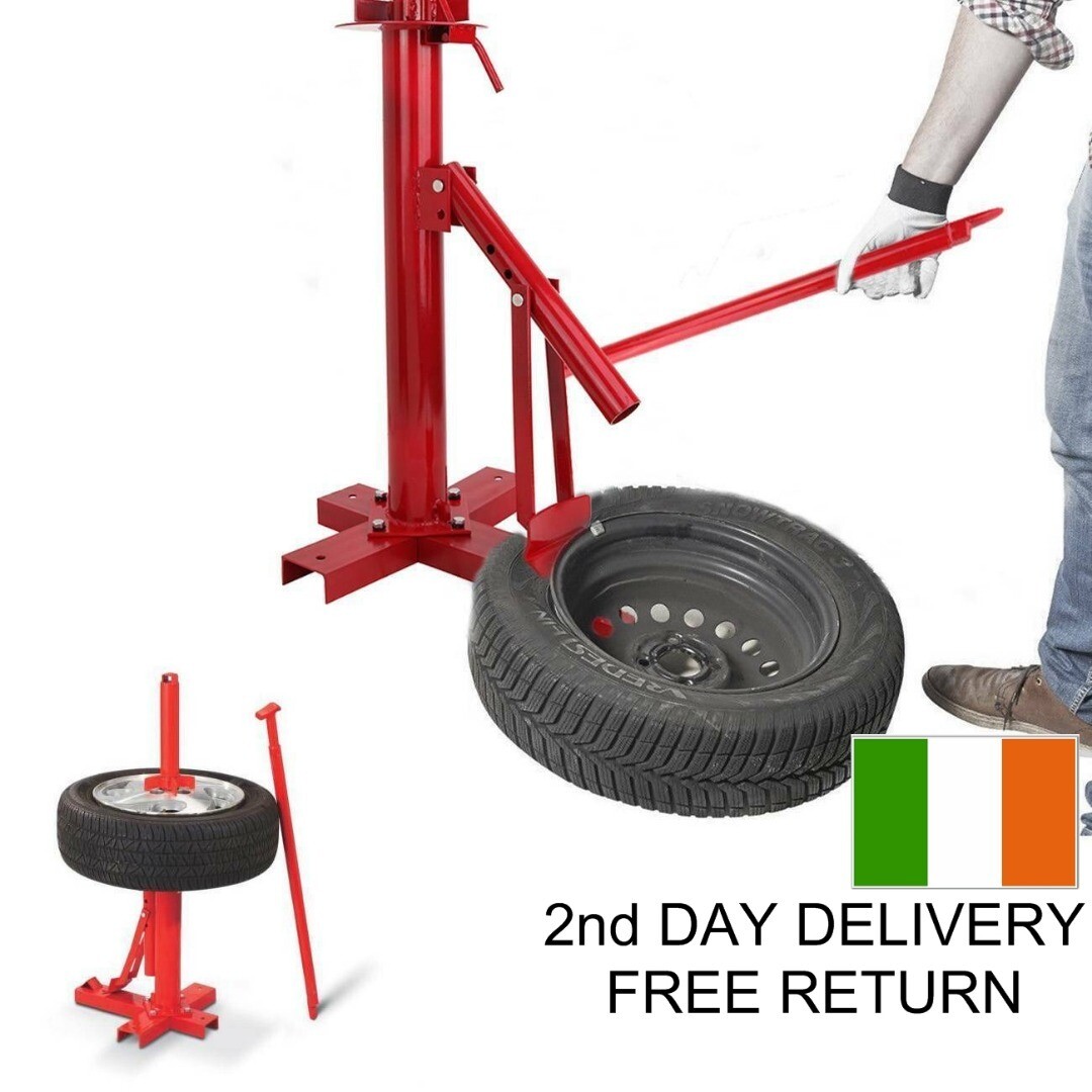 Heavy Duty Manual Car Tire Changer – Portable Tire Changing Tool for Cars, Trucks, SUVs, Durable Steel for Easy DIY Operation