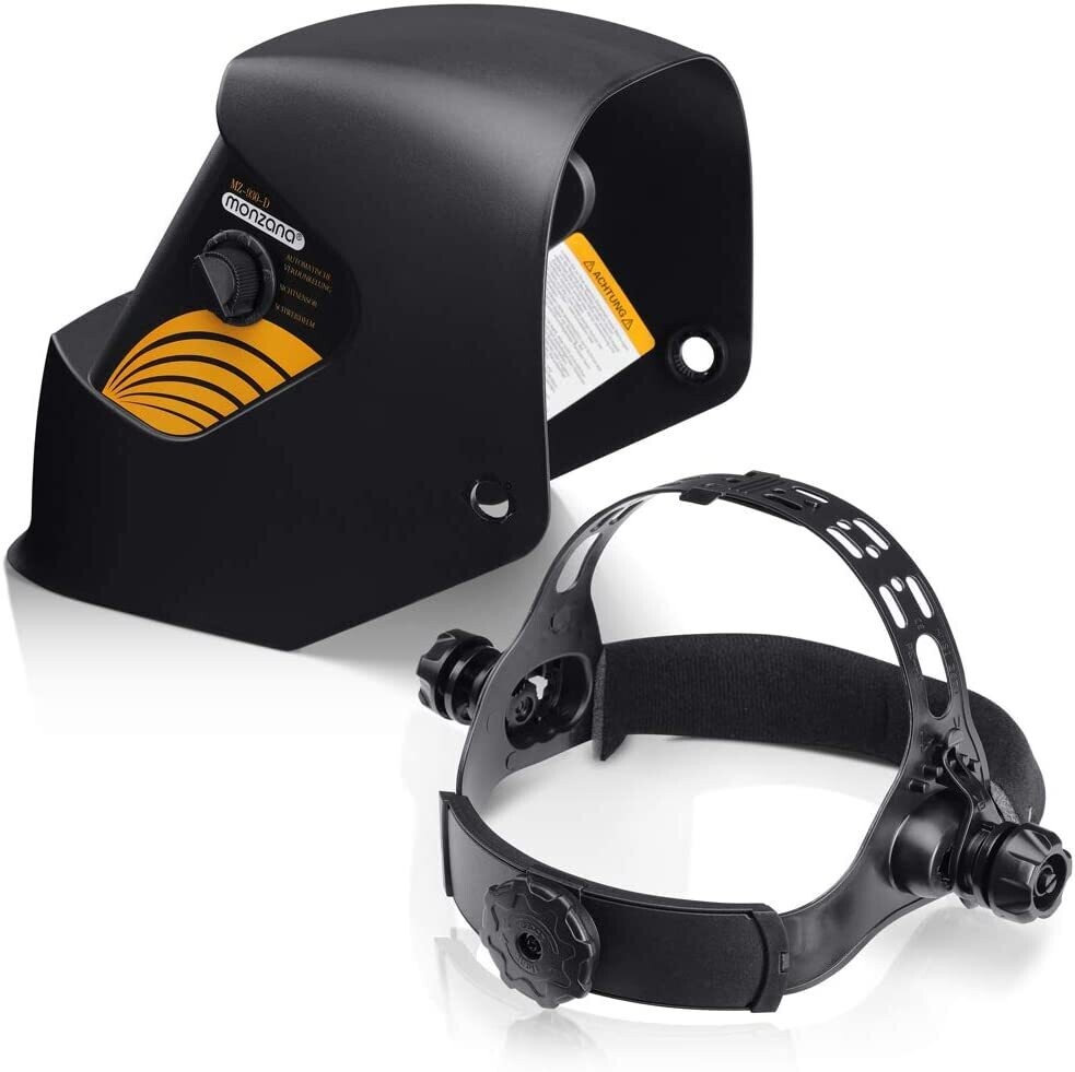 Automatic Welding Helmet Including 5 Replacement Lenses