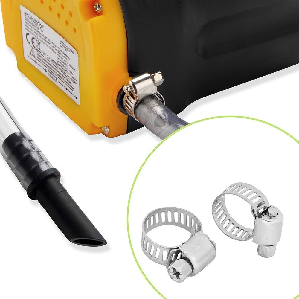 Electric Oil Extractor Pump 12V – Portable Oil Siphon Pump for Cars, Boats, and Machinery Maintenance