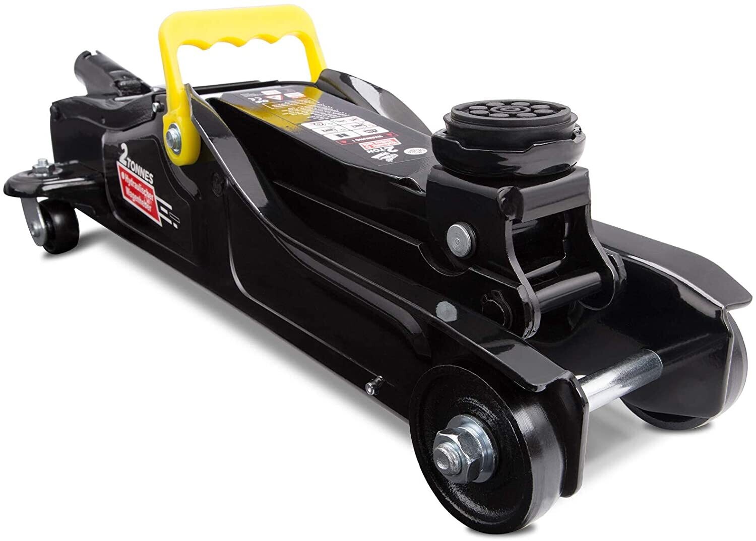 Hydraulic Trolley Jack 2T with Flat Lifting Height 85-330mm for Car and Vehicle Maintenance