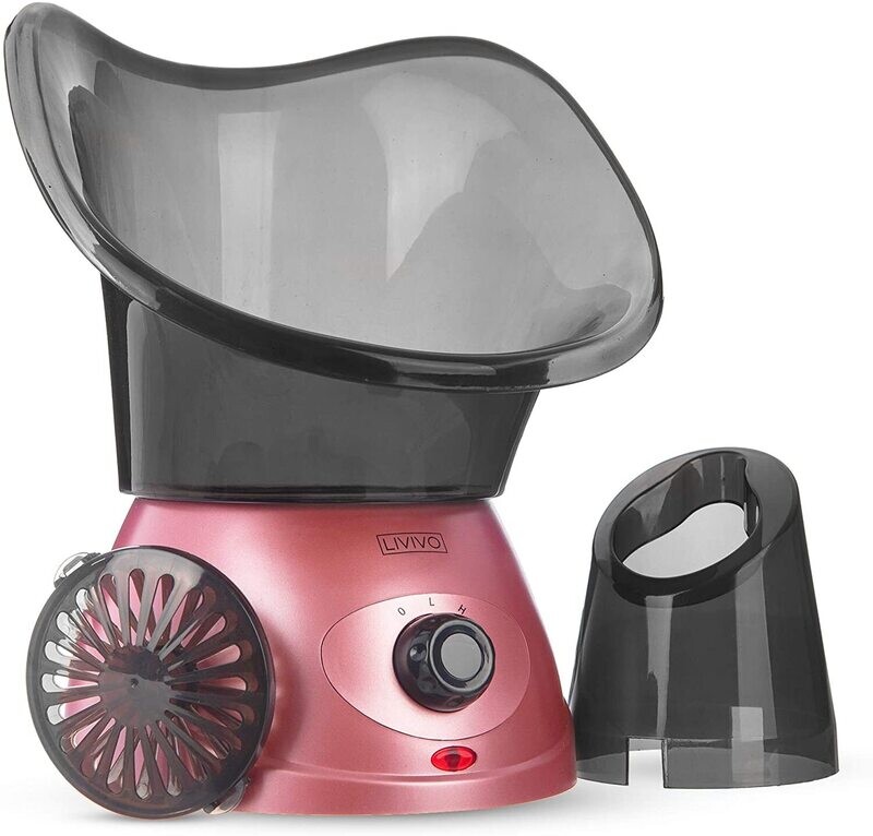 Facial Spa Steamer Inhaler With Aromatherapy DiffuserFacial Spa Steamer Inhaler with Aromatherapy Diffuser – Hydrating Skin Care and Relaxation Tool