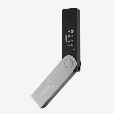 Cryptocurrency Hardware Wallet with Bluetooth, Secure Cold Storage for Bitcoin and Altcoins