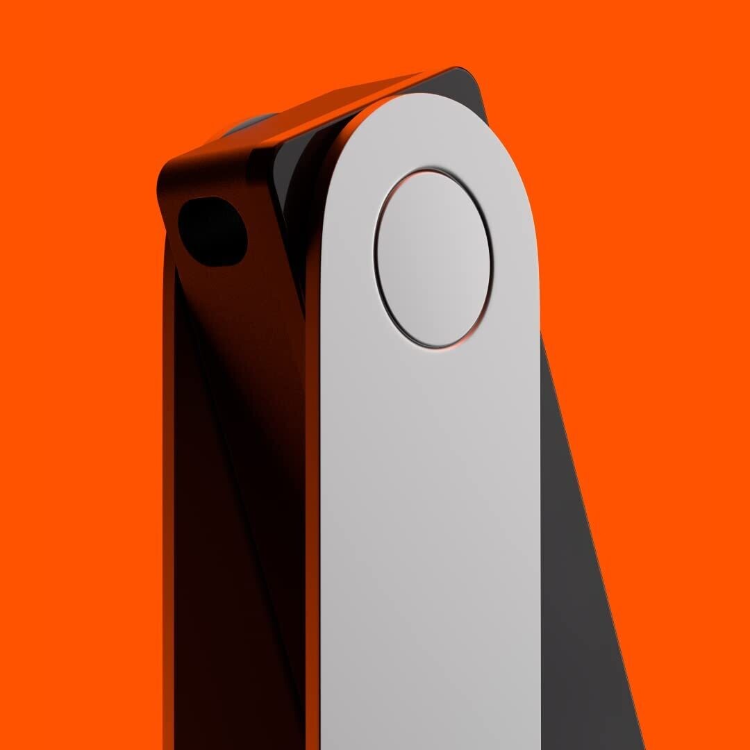Cryptocurrency Hardware Wallet with Bluetooth, Secure Cold Storage for Bitcoin and Altcoins