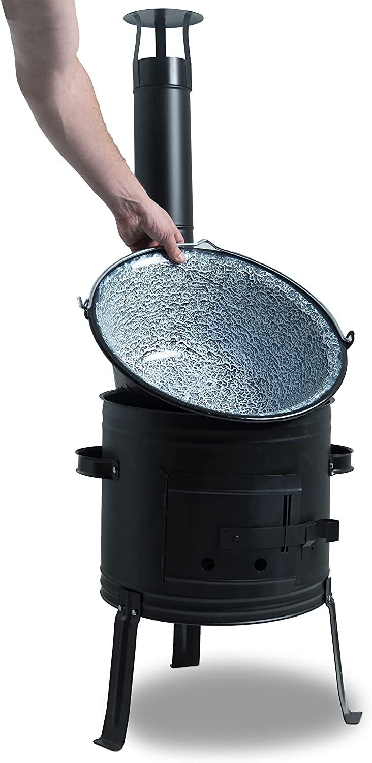 Goulash Stove, Stew Oven, Hungarian Oven &amp; Grill for Outdoor Cooking and BBQ