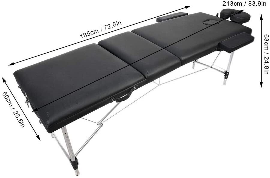 Massage Bed PU Leather Massage Table Waterproof