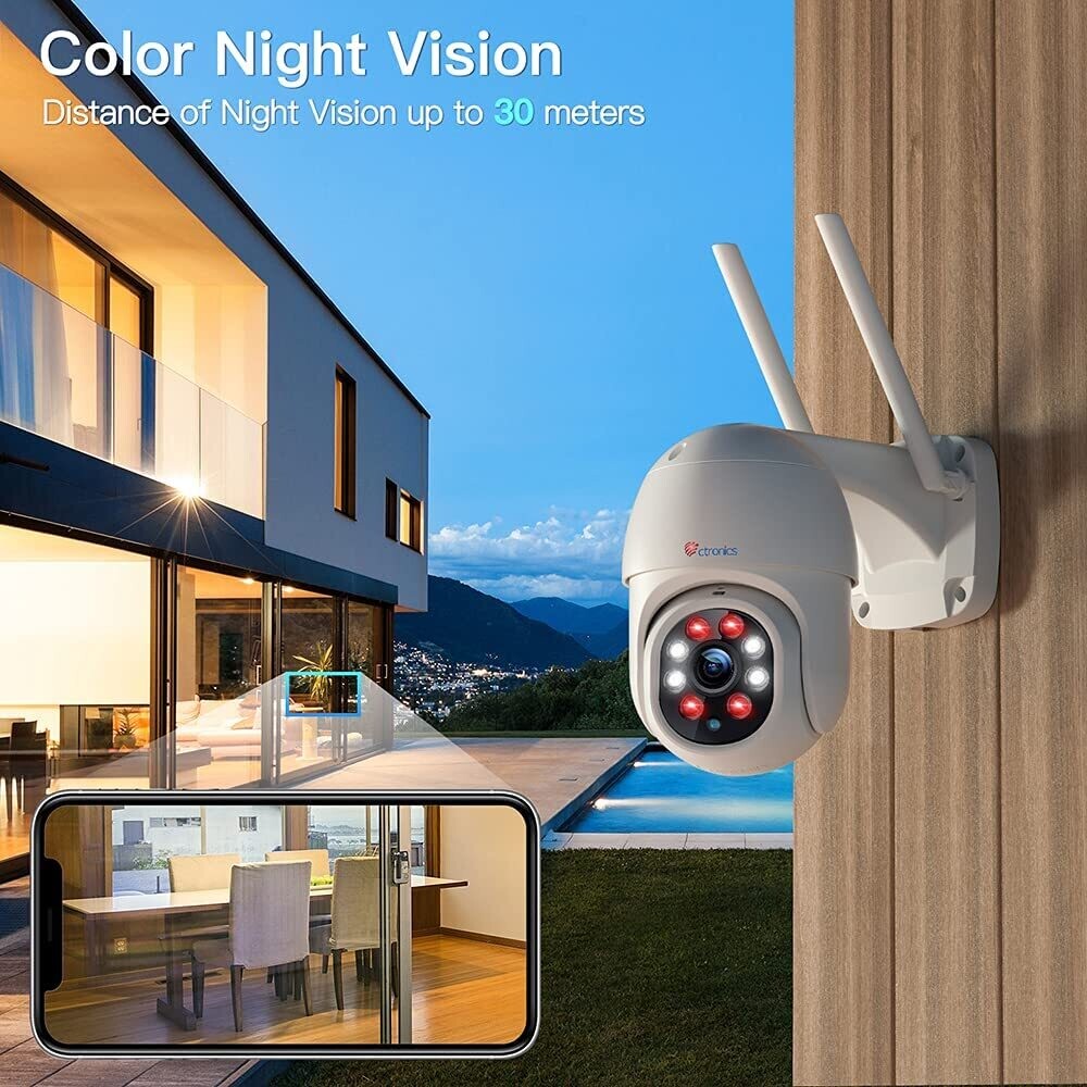 Surveillance Camera, 1080P Wireless