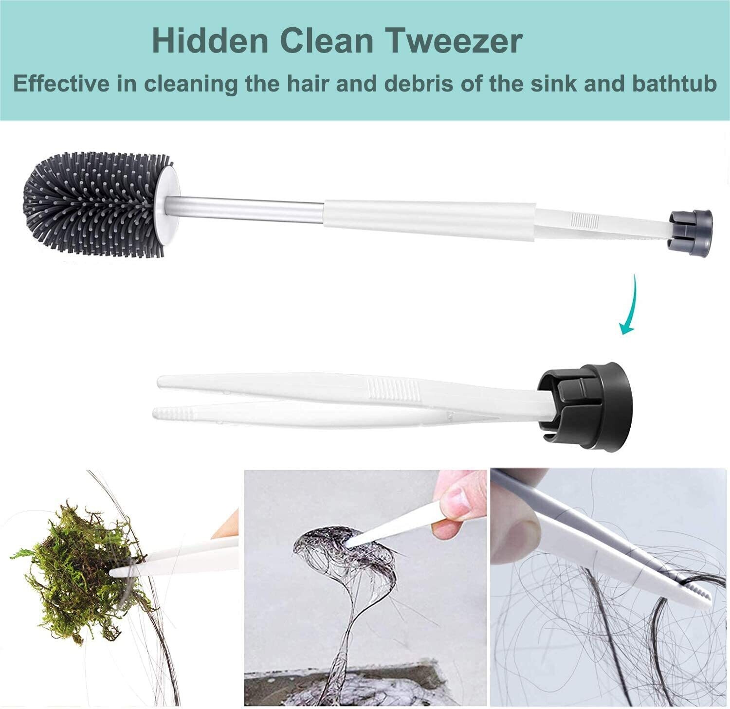 Toilet Brush and Holder Set
