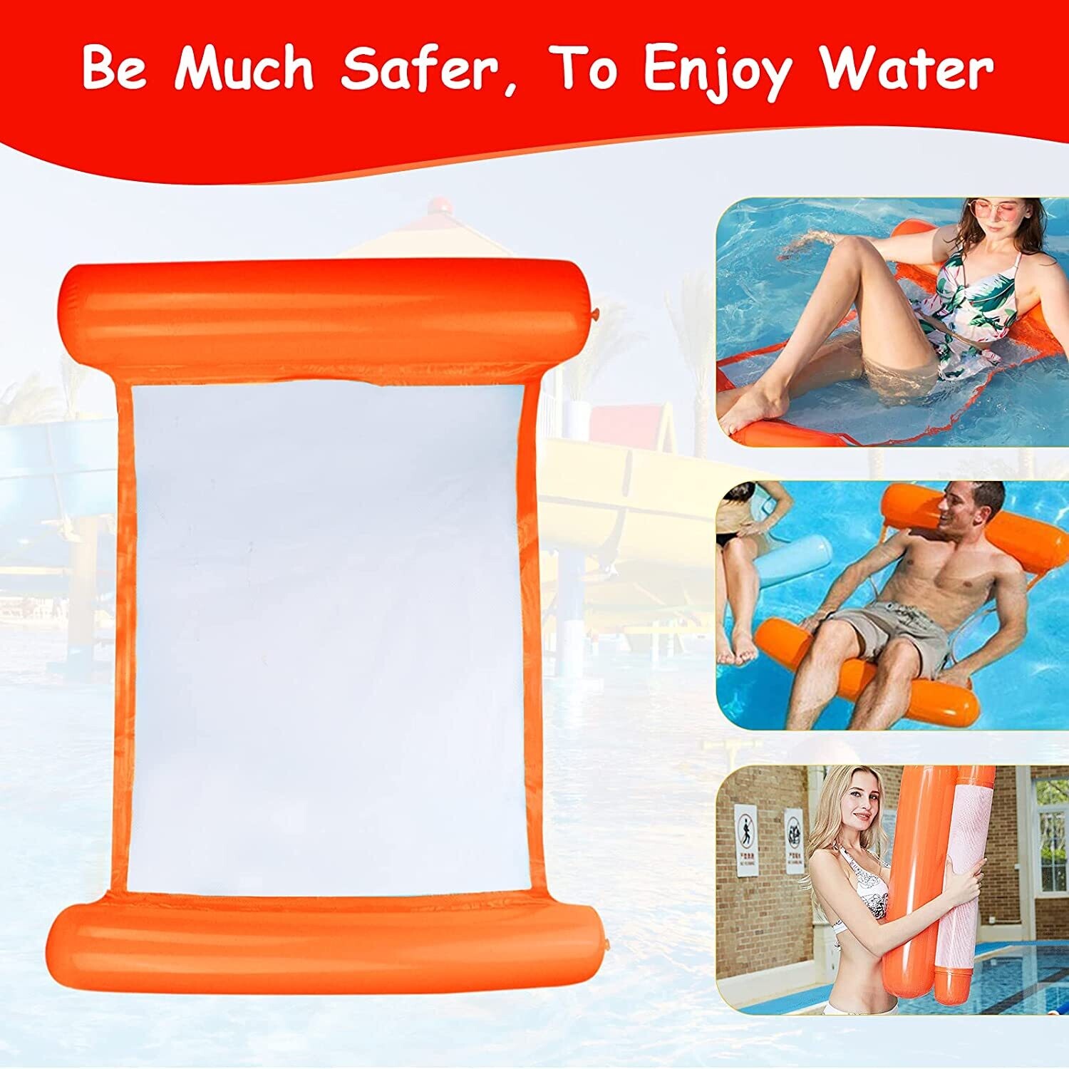 Inflatable Swimming Bed