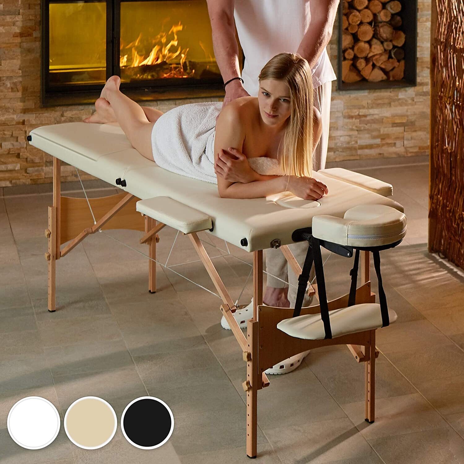 Mobile Massage Table 3 Zones Height
