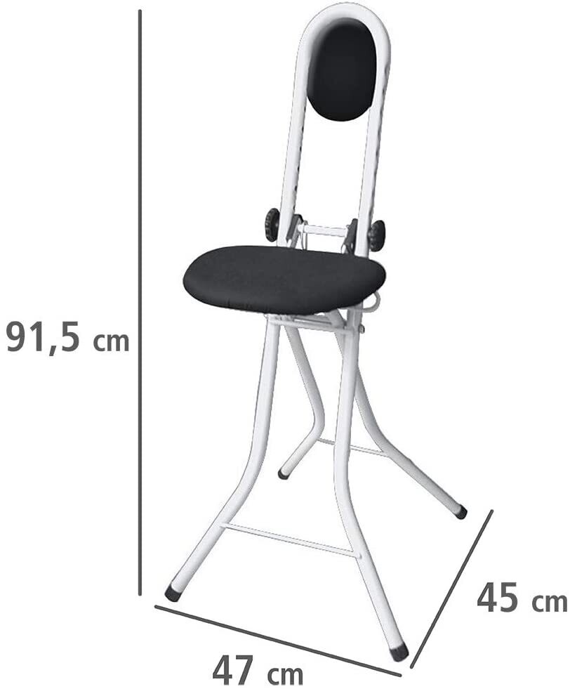 Secura White Standing Aid with Back Cushion