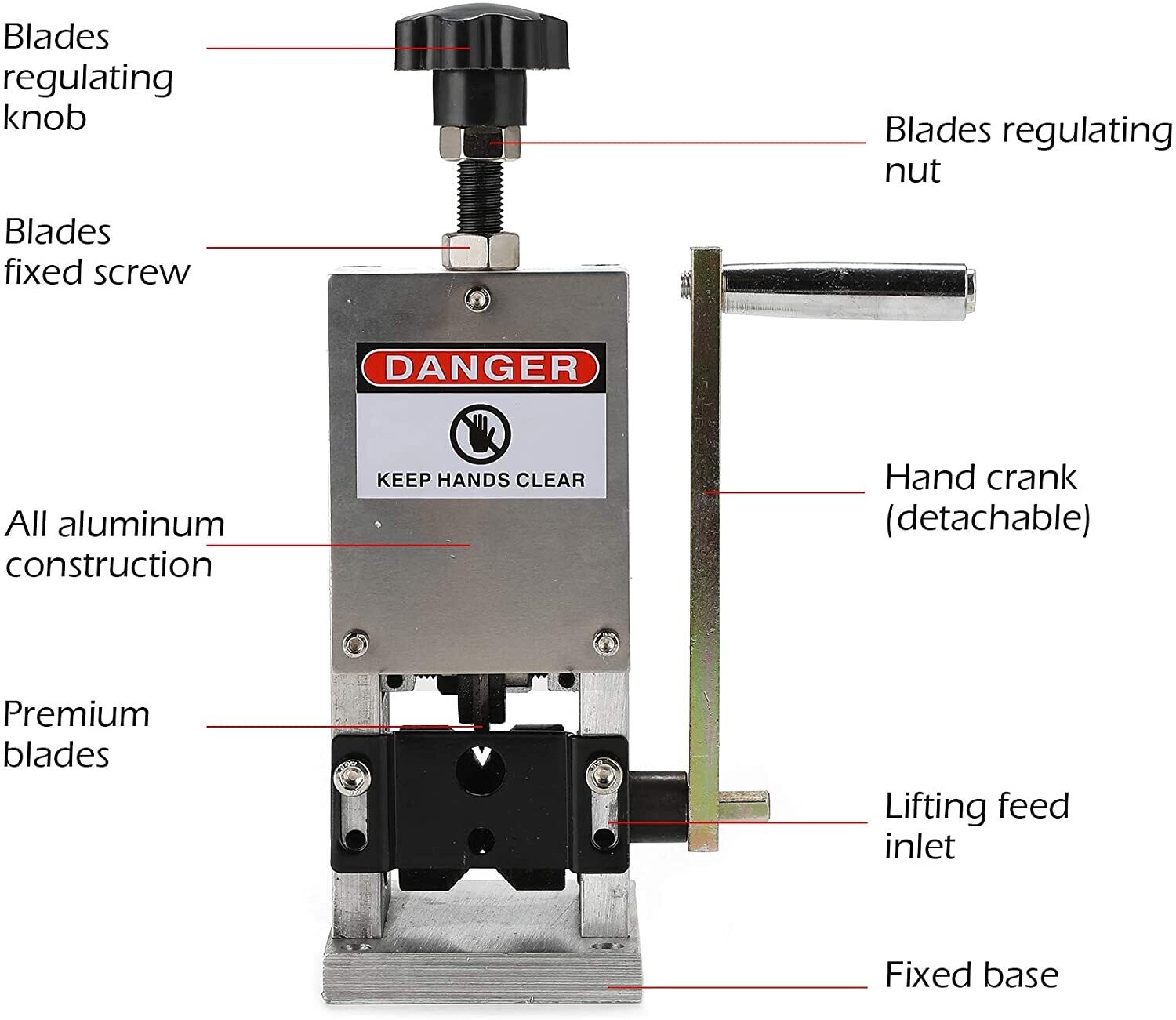 Portable Wire Stripping Hand Tool