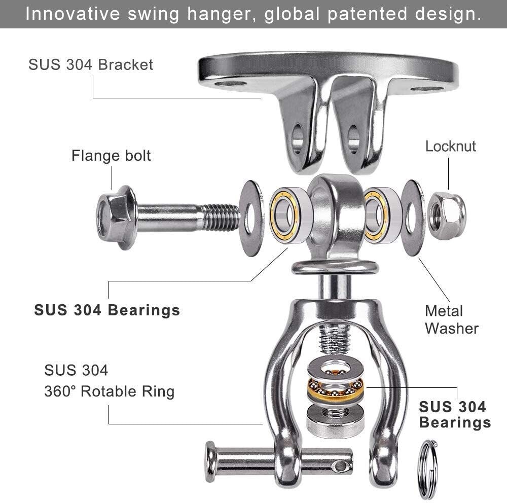 Stainless Rotating Swing Hanger