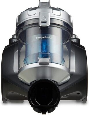 Cylinder Bagless Vacuum Cleaner, Powerful Suction, Multi-Surface Cleaning with HEPA Filter