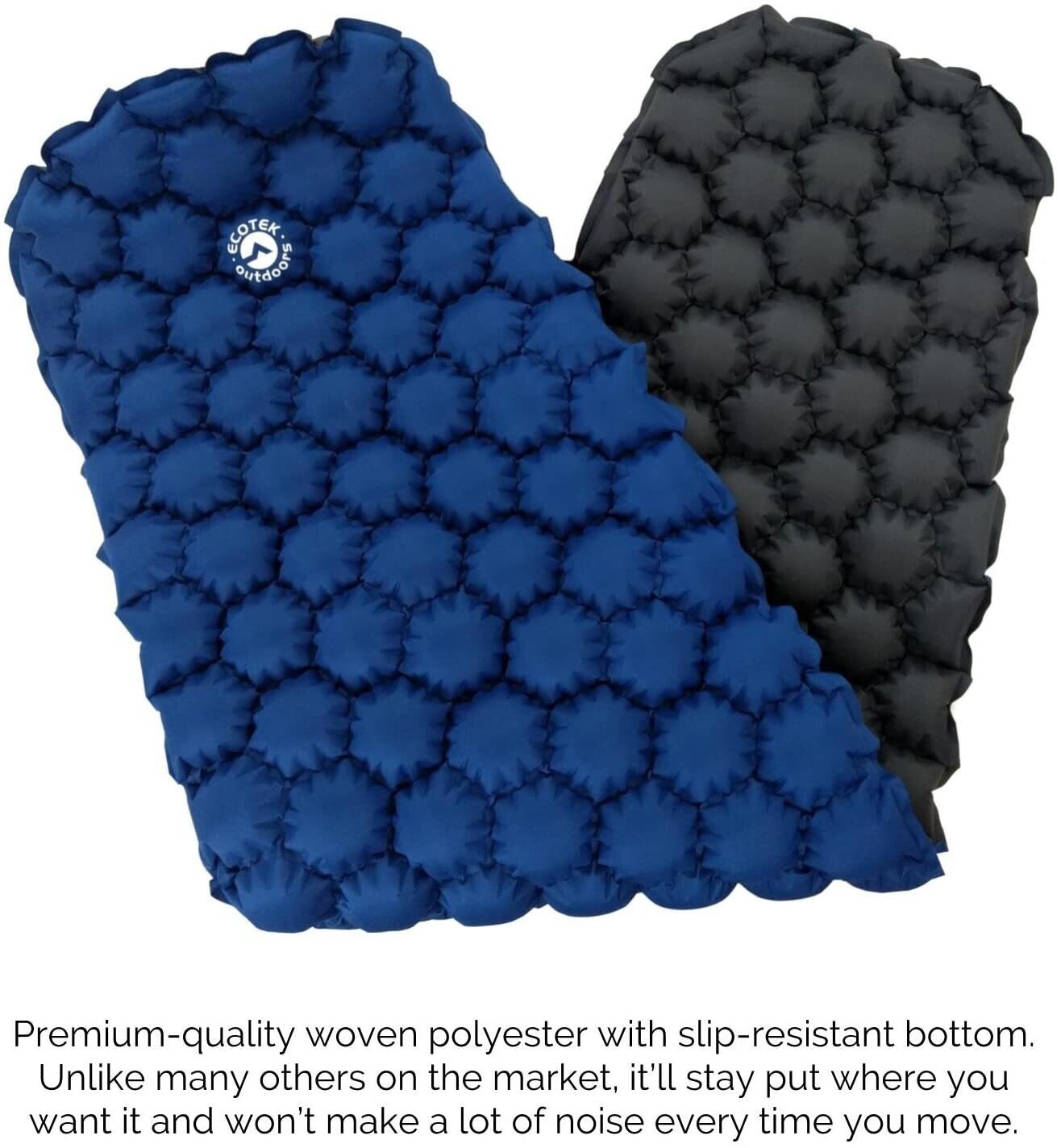 Hybern8 Ultralight Inflatable Sleeping Pad for Backpacking, Camping, and Travel Comfort