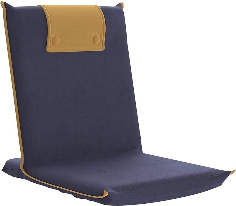 EASY II Padded Floor Chair with Adjustable Backrest, Comfortable Seating for Relaxation and Support