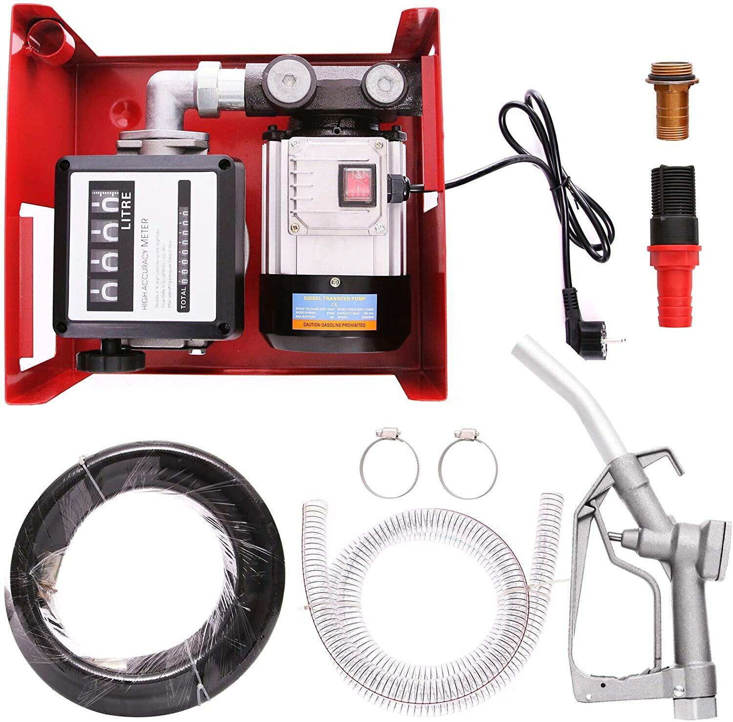 Self-priming diesel pump, 60 L/min, 550 W
