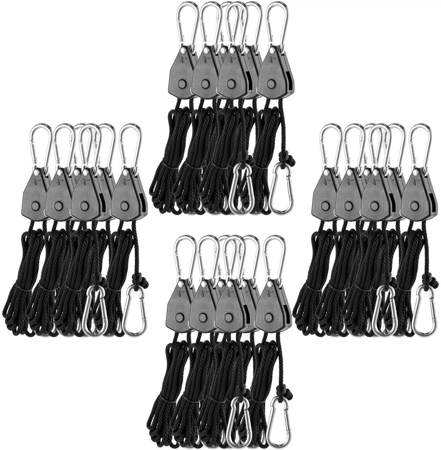 Rope ratchet 12 pairs