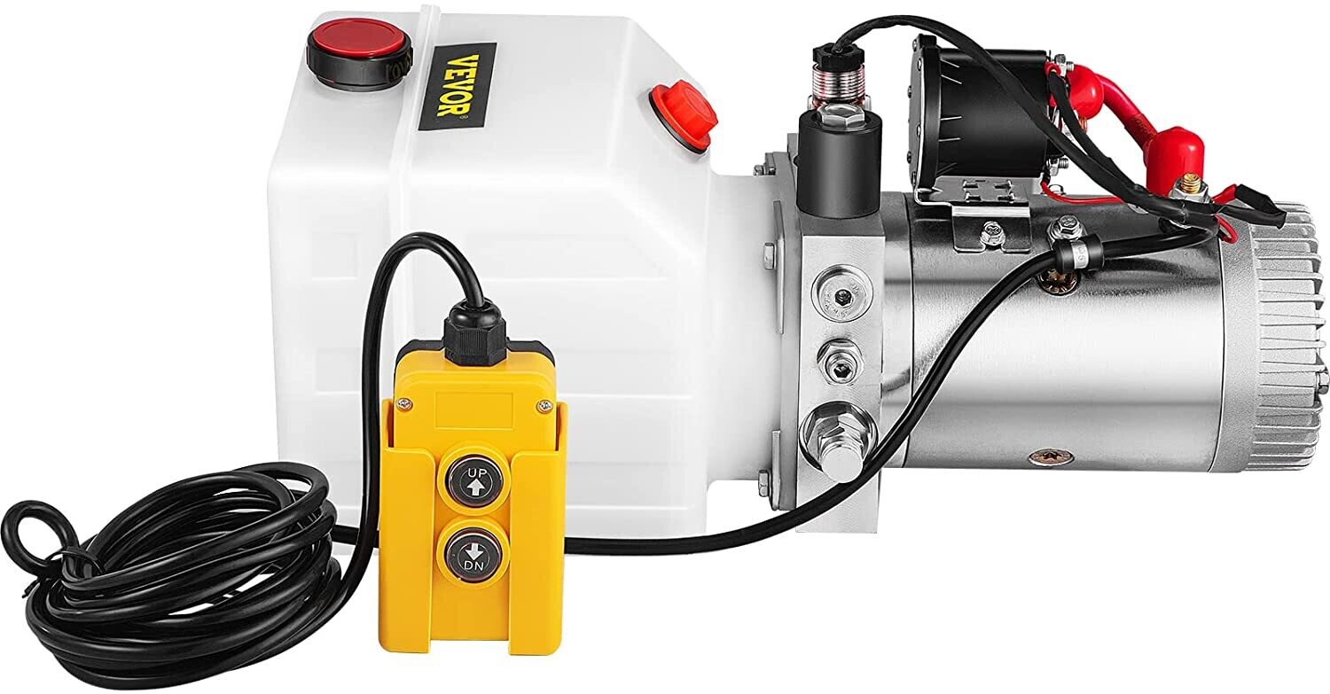Hydraulic Pump Single-Acting Hydraulic Unit with 4L Reservoir for Lifting and Industrial Applications