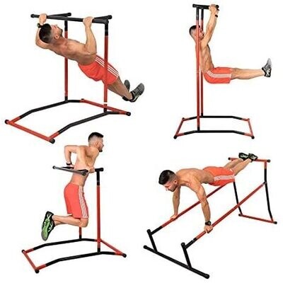 150 kg Capacity Training Station Dip Bar – Heavy Duty Fitness Equipment for Home Gym, Strength Training, and Upper Body Workouts