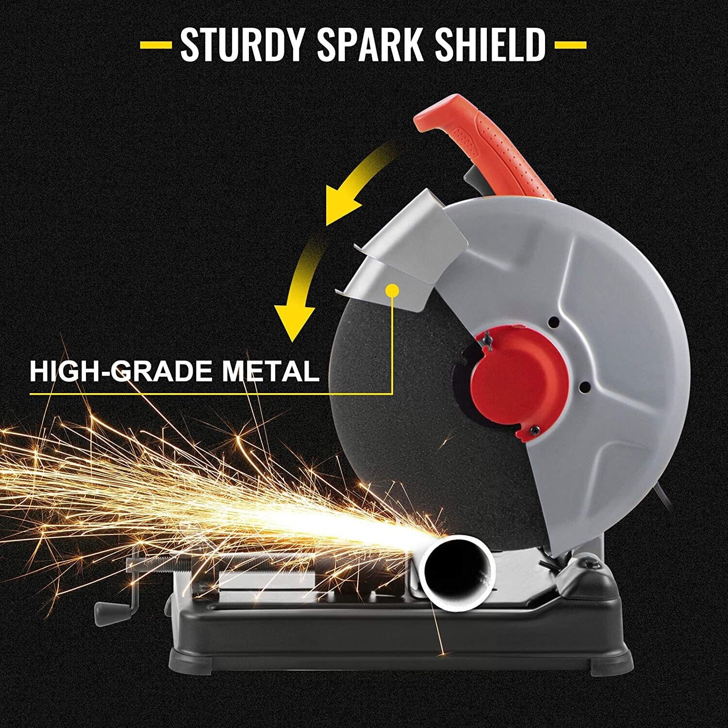Metal Cutting Machine Powerful 2200W Motor