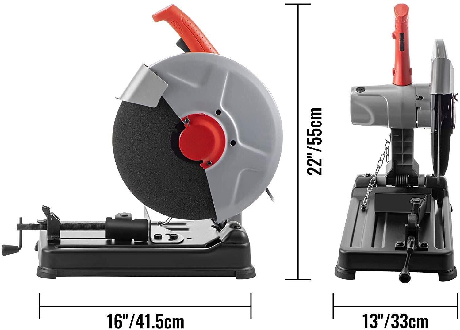 Metal Cutting Machine Powerful 2200W Motor