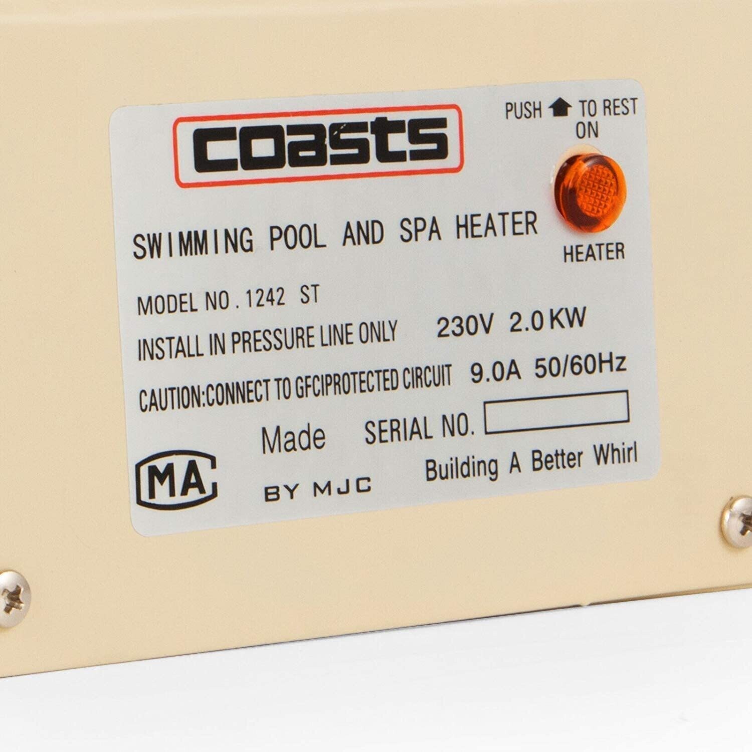 Swimming Pool Thermostat Electric Whirlpool