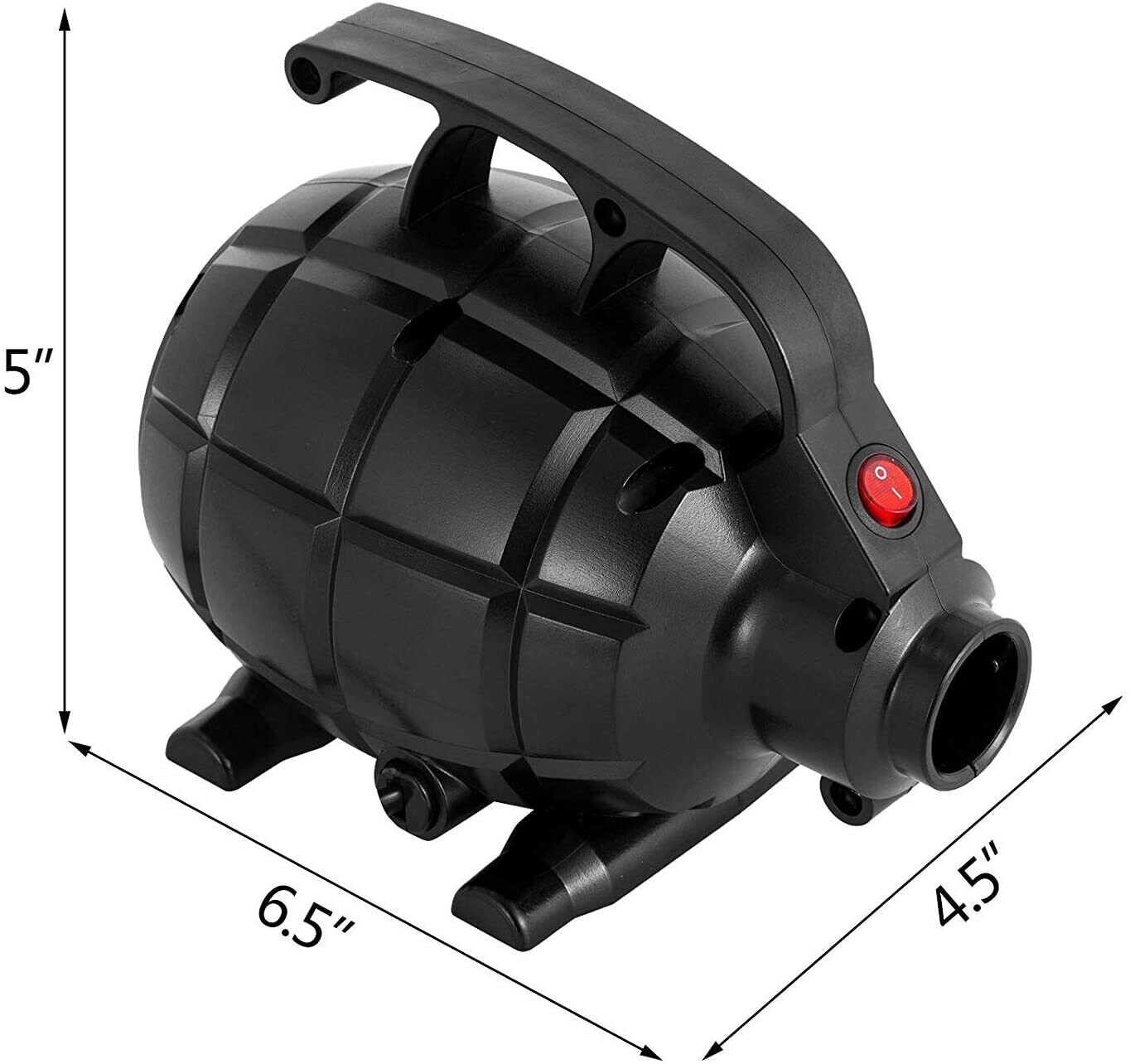 Electric Air Pump with 4 Nozzles – High-Performance Inflator for Air Mattresses, Pools, and Inflatables