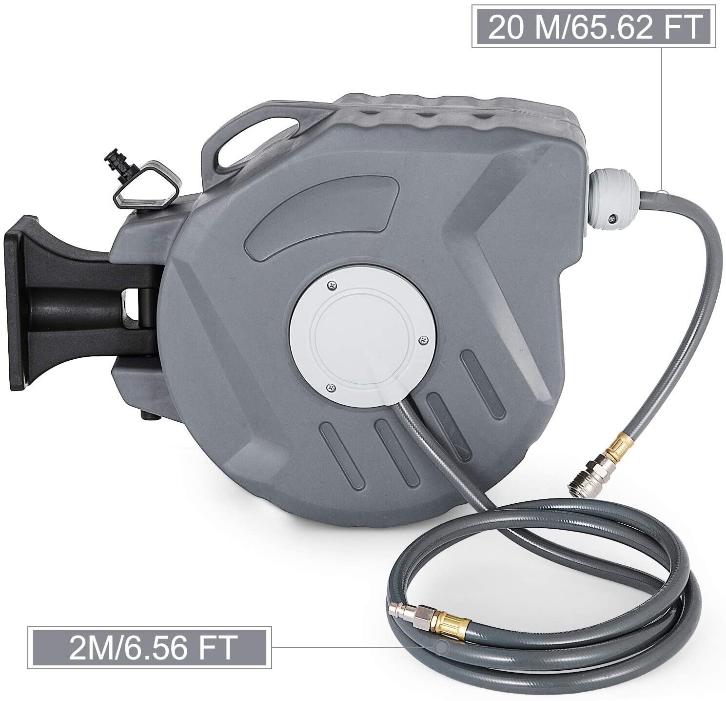 Hose Reel with 20m PVC Hose Box for Garden and Outdoor Watering System