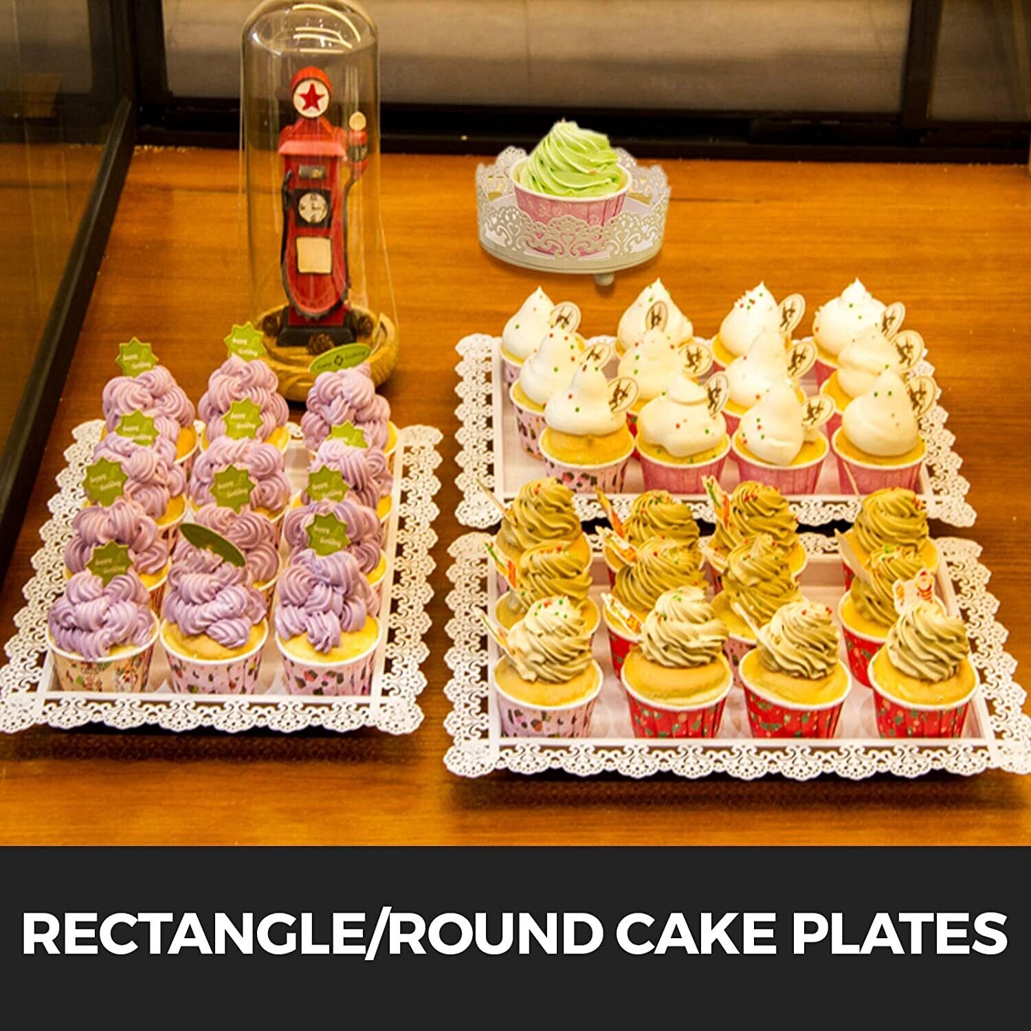 Set of 12 Cake Stand Vintage Wedding