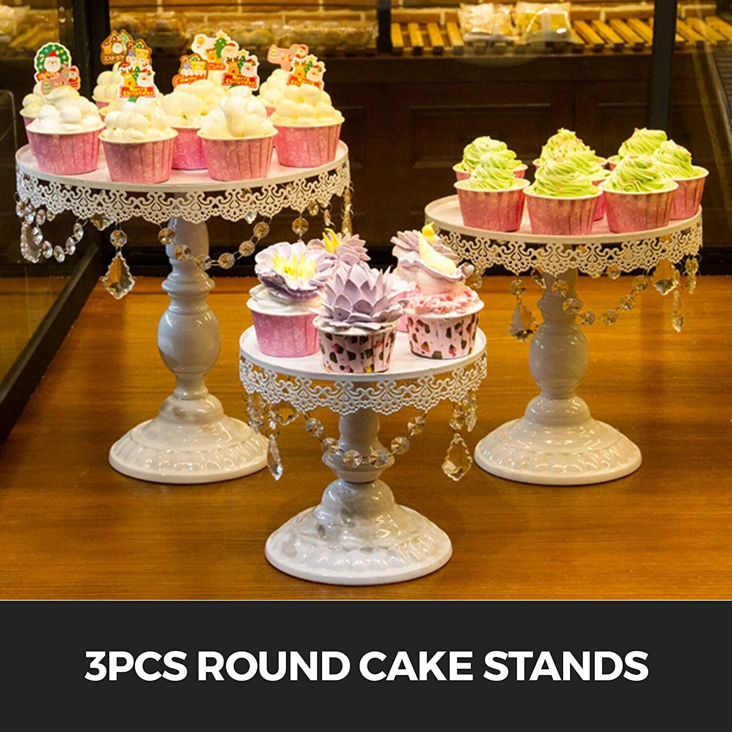 Set of 12 Cake Stand Vintage Wedding