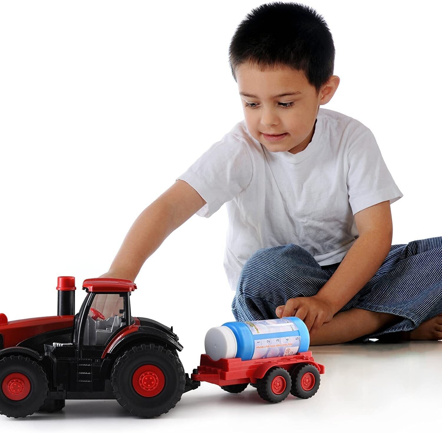 Bump &amp; Go Bubble Blowing Farm – Interactive Toy Farm with Bubble-Making Fun for Kids, Battery-Powered Playset