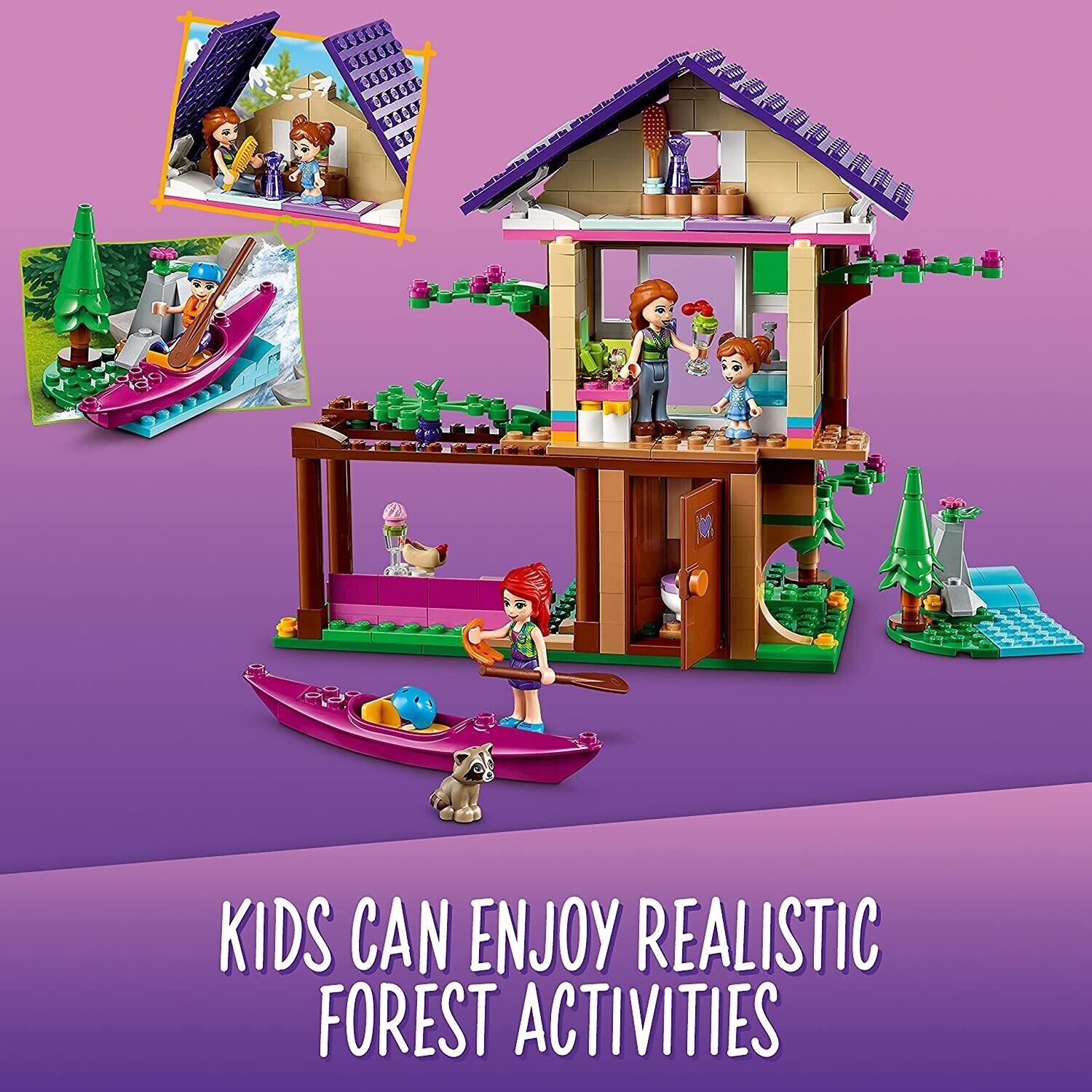 LEGO Friends Tree House Toy for Girls and Boys