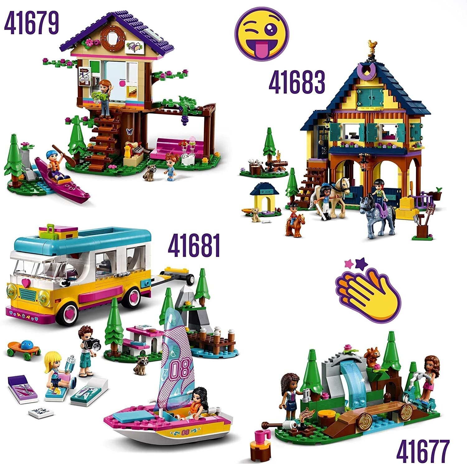 LEGO Friends Tree House Toy for Girls and Boys