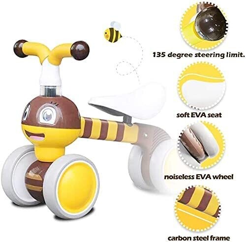 Children&#39;s Balance Bike – Lightweight Training Bike for Toddlers and Kids