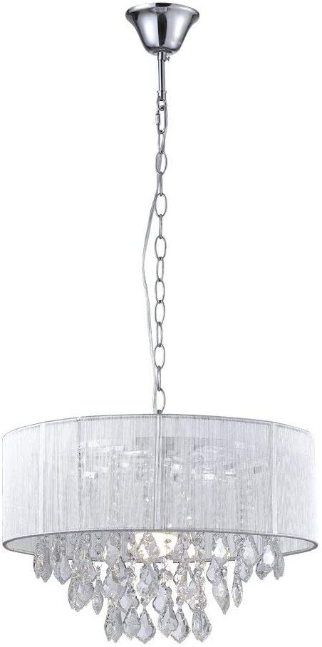 Crystal Raindrop Chandelier Lighting, Flush Mount, Elegant Ceiling Light Fixture