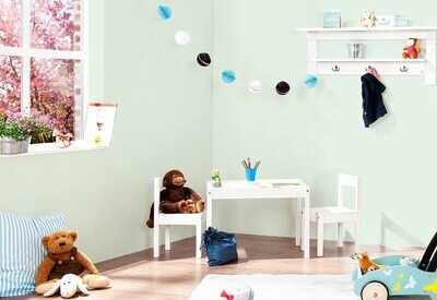 Children's 3-Piece Wooden Seating Set, Kid's Table and Chairs Set, Durable Wood Furniture for Playroom and Bedroom