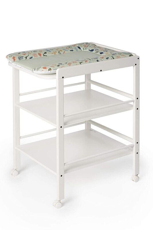 Clarissa Changing Shelf in White, 56 x 90.5 x 74.5 cm