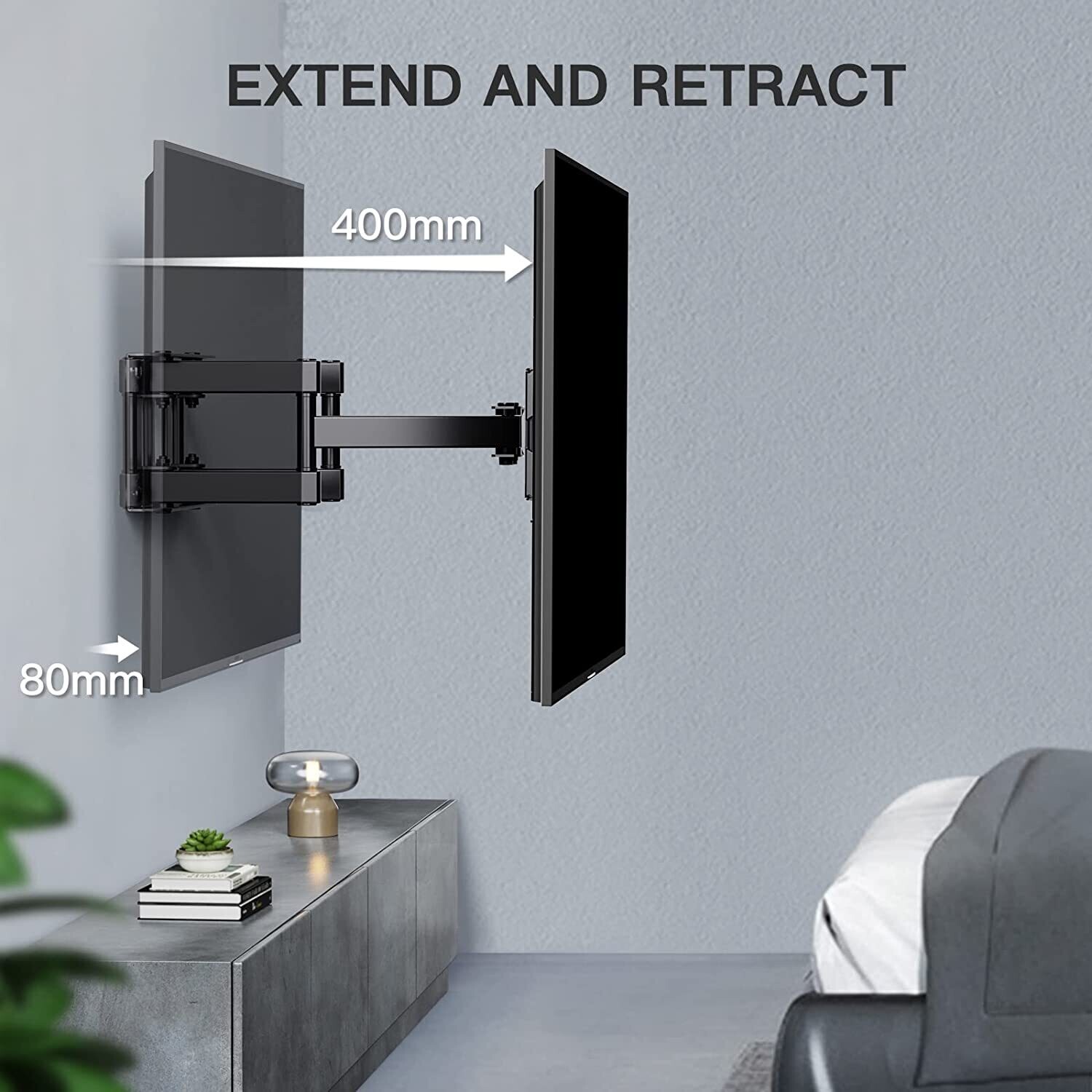 Wall Mount for 32 - 55 Inch Flat &amp; Curved TV
