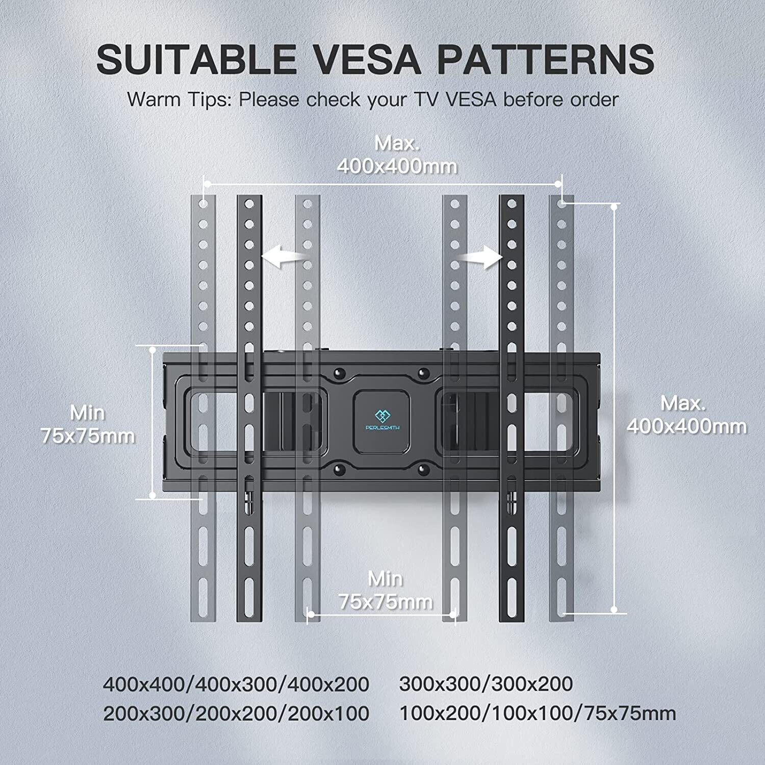 Wall Mount for 32 - 55 Inch Flat &amp; Curved TV