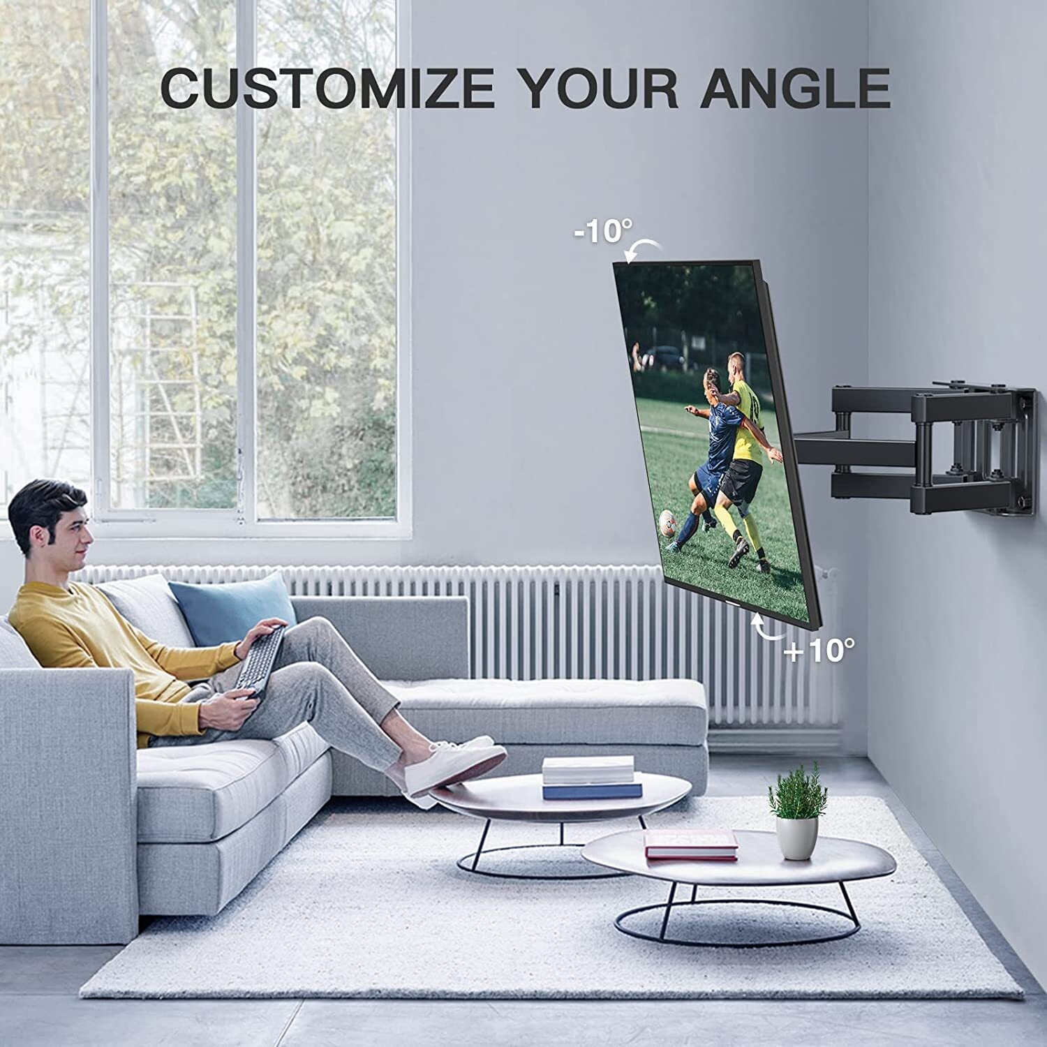 Wall Mount for 32 - 55 Inch Flat &amp; Curved TV