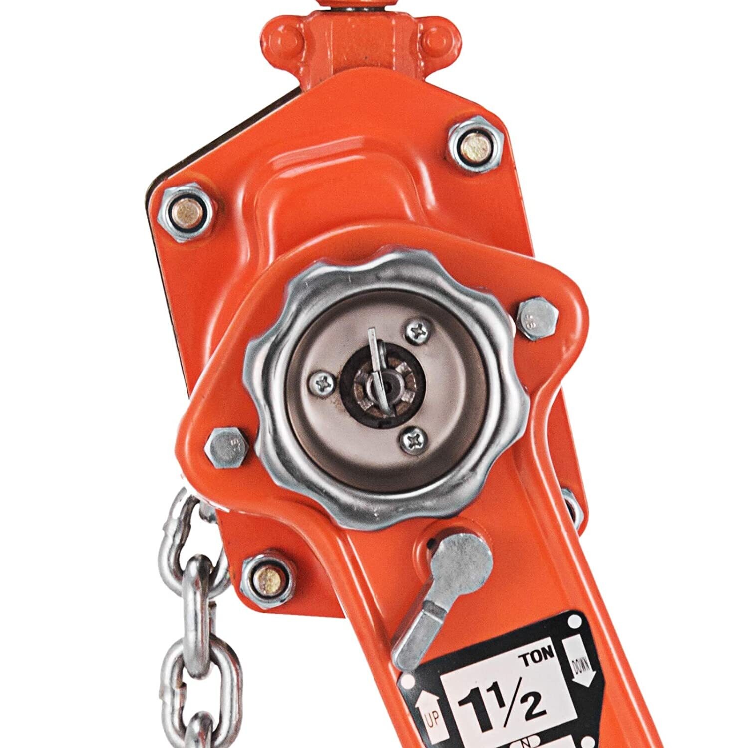 Chain Hoist 6m, 1500kg Capacity, Manual Lever Hoist for Lifting and Pulling