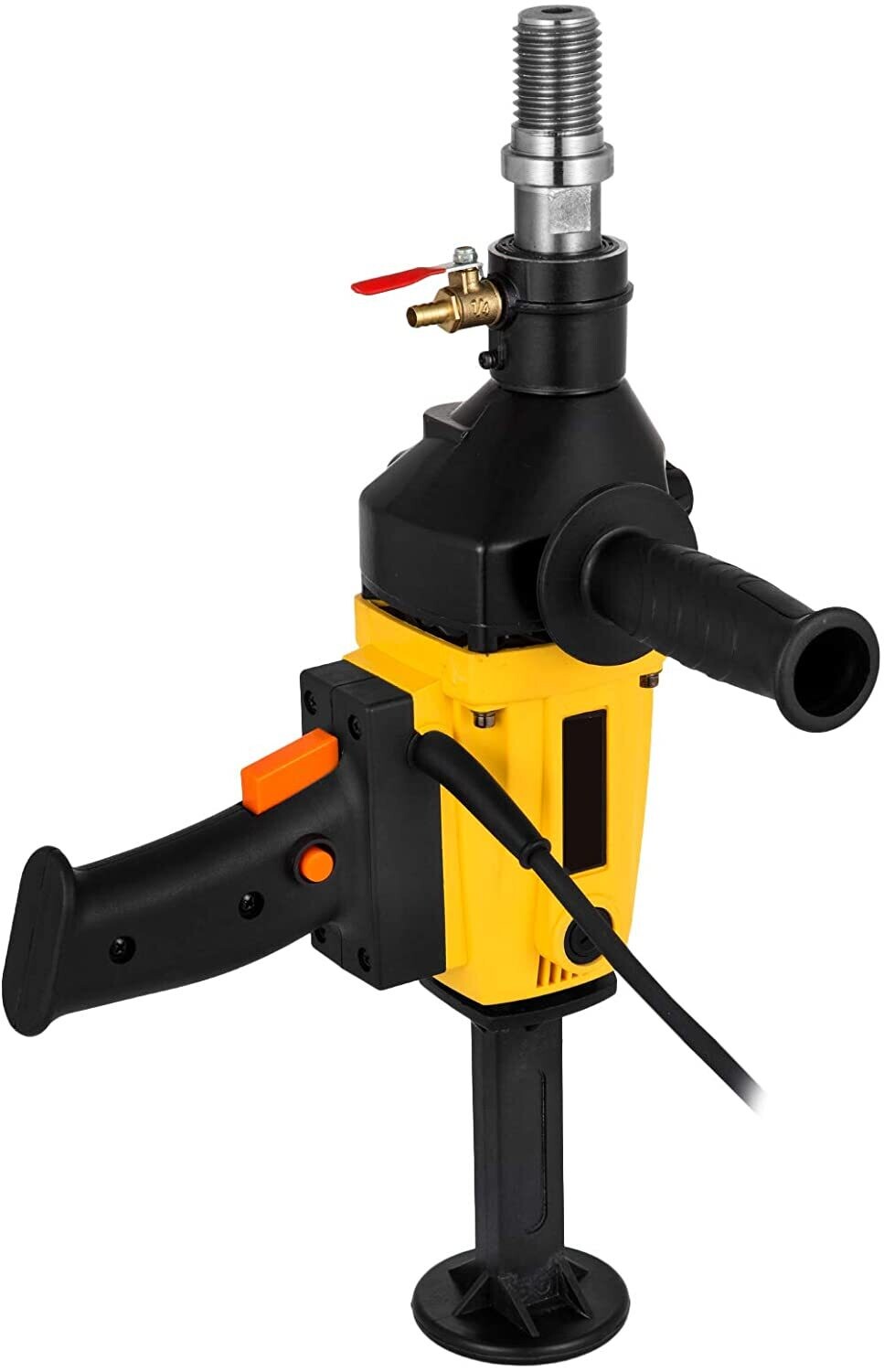 Core Drill 7 Inch Diamond Wet Dry Drill 2280W 220V, High Power Concrete, Masonry, and Tile Drilling Tool