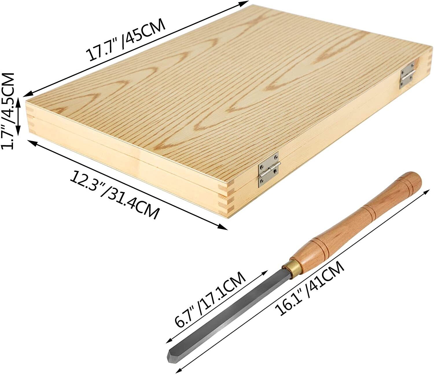 High-Speed Steel Chisel Set for Wood Carving and DIY Craftsmanship