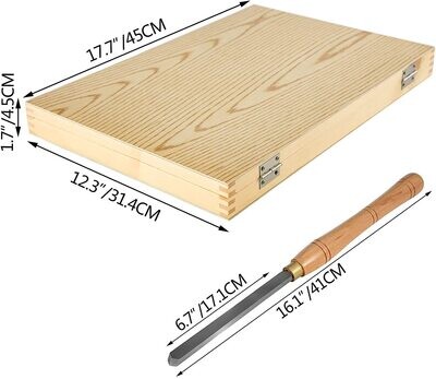 High-Speed Steel Chisel Set for Wood Carving and DIY Craftsmanship