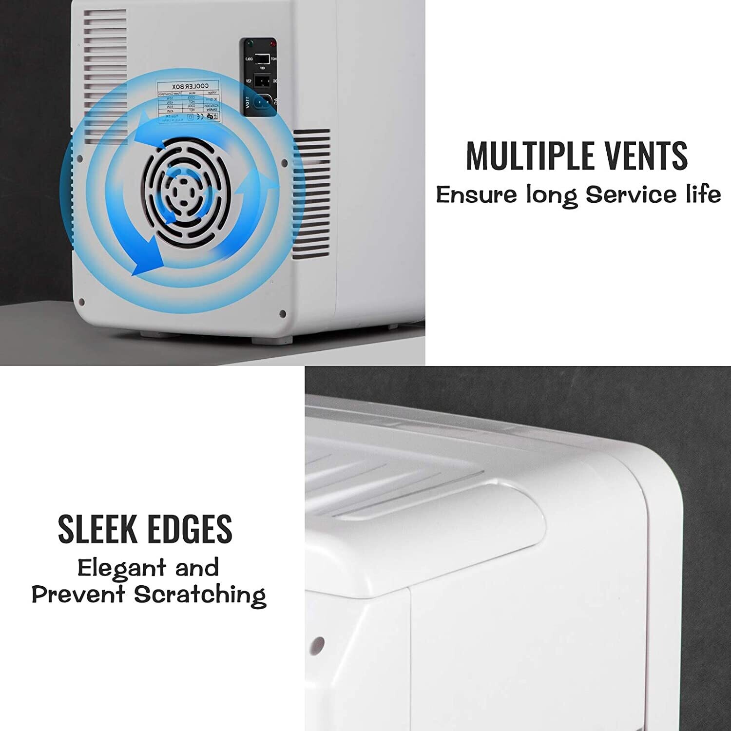 Mini Fridge, 10 L Mini Bar Fridge