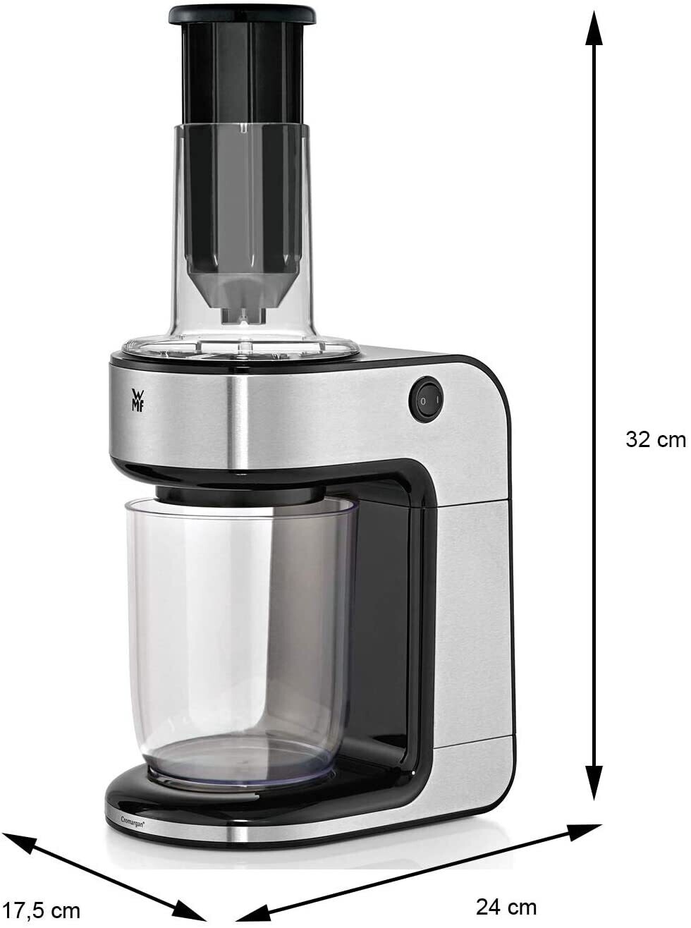 Pro Vegetable Noodle Spiral Slicer, Electric with Citrus Press, Zoodle Maker, Zucchini Noodle Cutter, 3 Cutting Inserts, Collector Container
